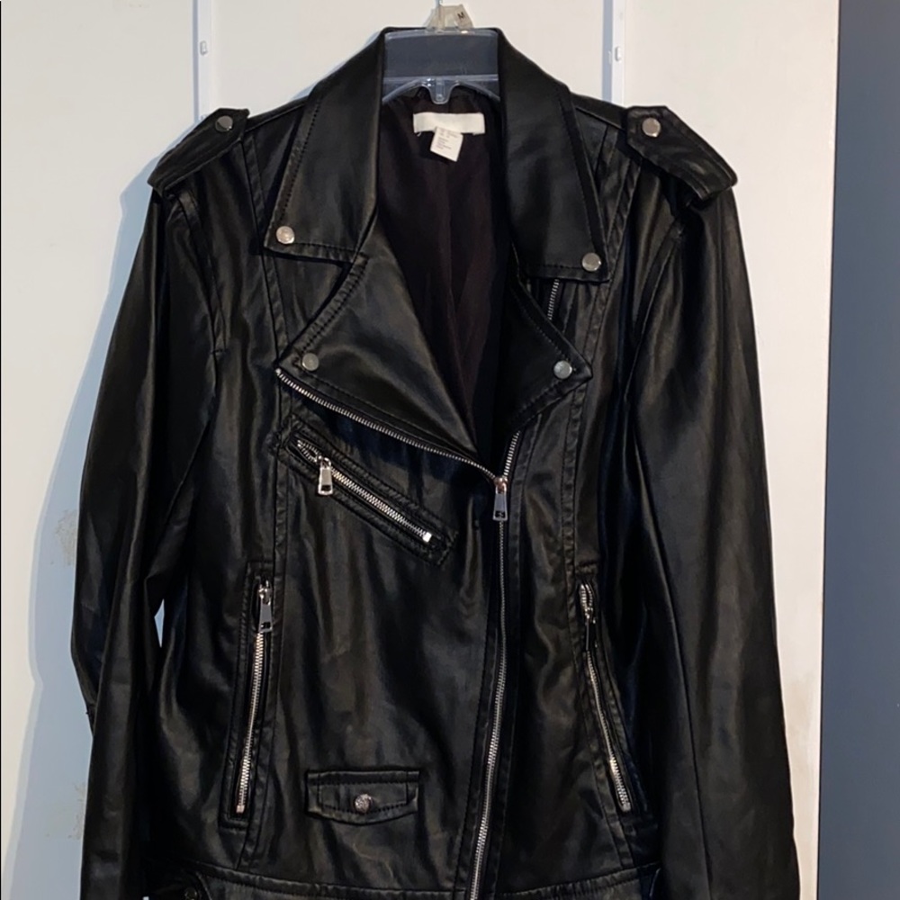 Leather jacket